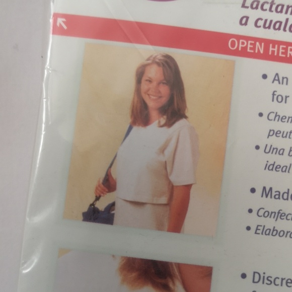 Set of 2 Mothers Source Nursing T-shirts Size XXL Raspberry & Cafe Colours, New - Picture 7 of 7